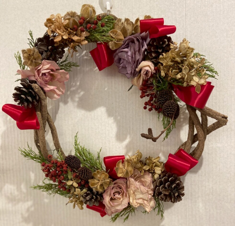 リースを作りましょう