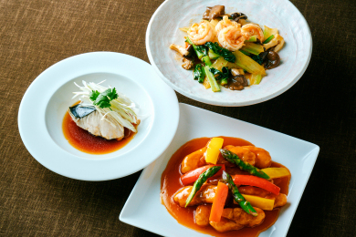 1日目夕食(オプション中華コース全7品) 1日目夕食(オプション中華コース全7品)