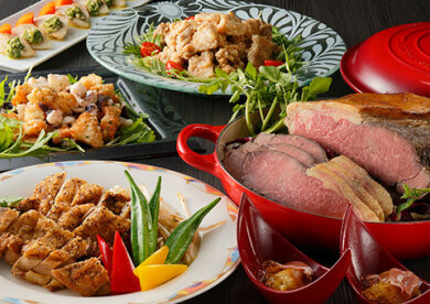 2日目夕食(オプション・ビュッフェ) 2日目夕食(オプション・ビュッフェ)